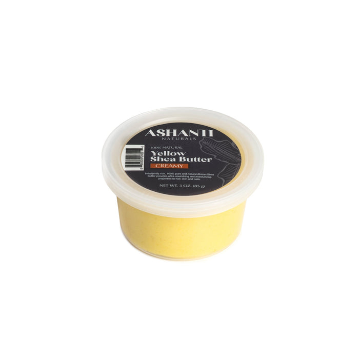 ASHANTI - 100% CREAMY YELLOW AFRICAN SHEA BUTTER 3 OZ - Back2Africa