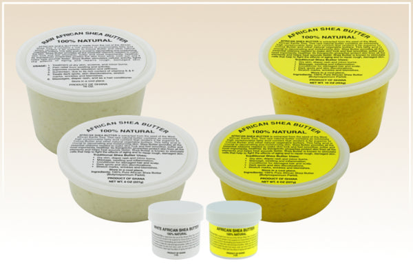GENERIC WHOLESALE: CREAMY PURE NATURAL AFRICAN SHEA BUTTER: STARTER KIT