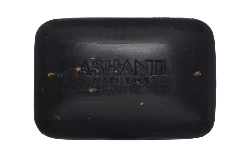 ASHANTI - Exfoliating Black Soap Bar - 5 oz