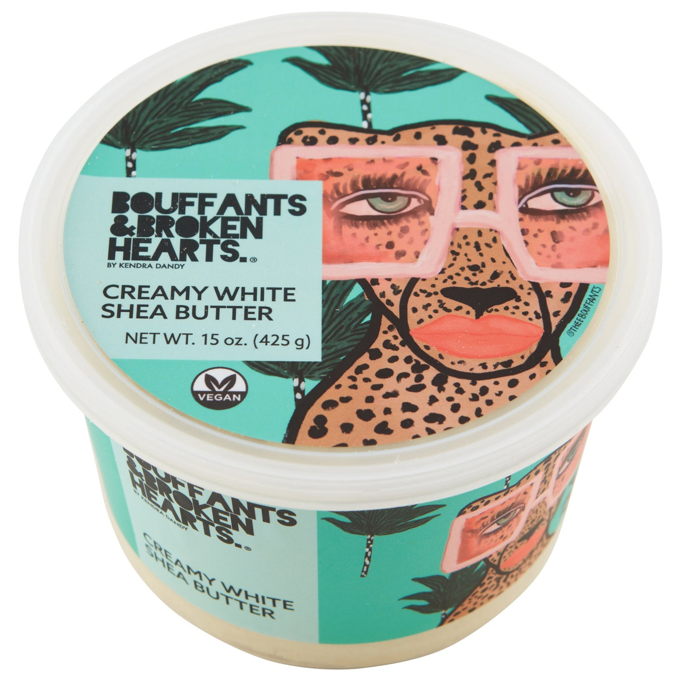 BOUFFANTS & BROKEN HEARTS - 100% CREAMY WHITE AFRICAN SHEA BUTTER 15 oz - Back2Africa