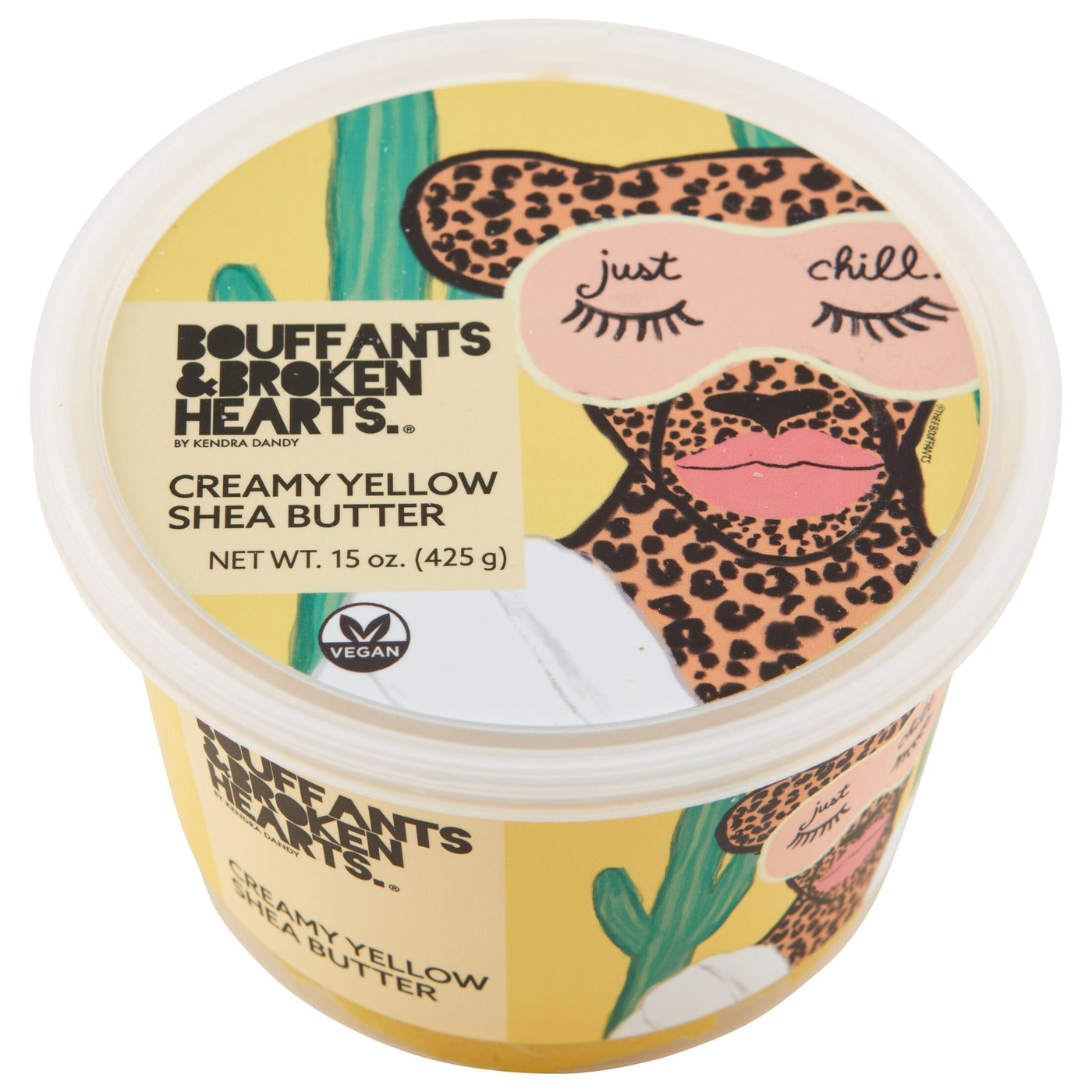 BOUFFANTS & BROKEN HEARTS 100% CREAMY YELLOW AFRICAN SHEA BUTTER 15 oz - Back2Africa
