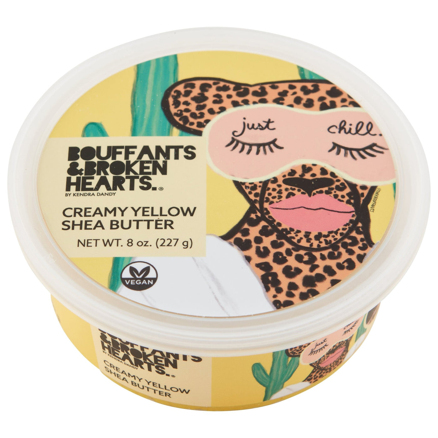 BOUFFANTS & BROKEN HEARTS 100% CREAMY YELLOW AFRICAN SHEA BUTTER 8 oz - Back2Africa