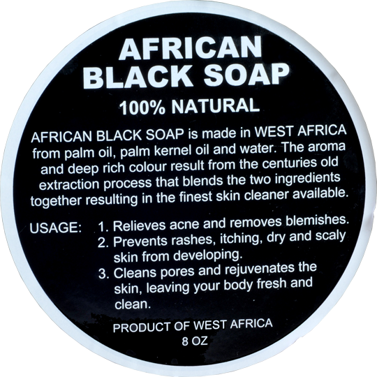 African Black Soap labels (Wholesale) from Back to Africa Imports ...