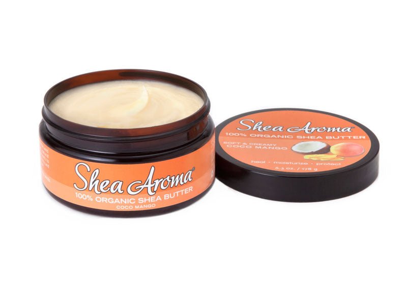 SHEA AROMA: 100% PURE NATURAL WHIPPED SHEA BUTTER: COCO MANGO - Back2Africa