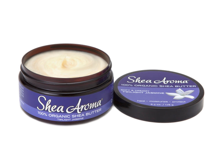 SHEA AROMA: 100% PURE WHIPPED SHEA BUTTER: TWILIGHT JASMINE - Back2Africa
